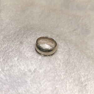 James Avery Silvery band “I will love you forever” engraved on inside